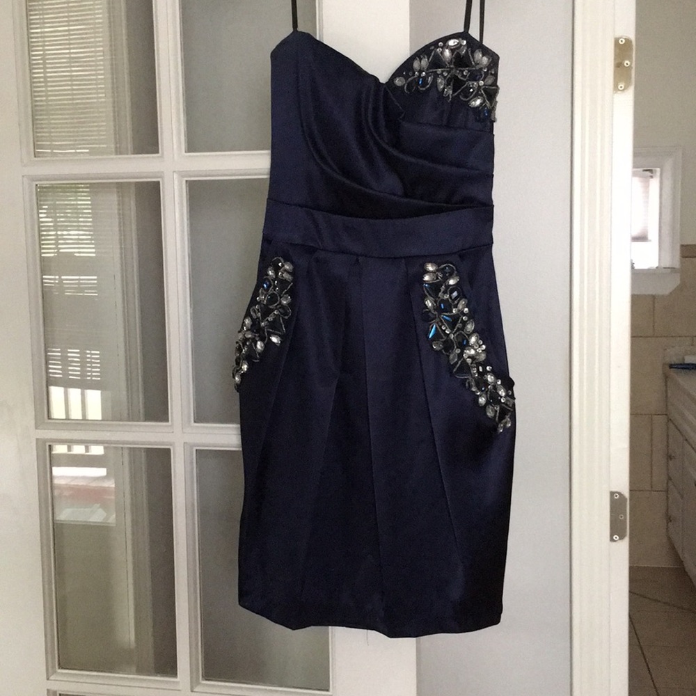 Short Strapless Dress